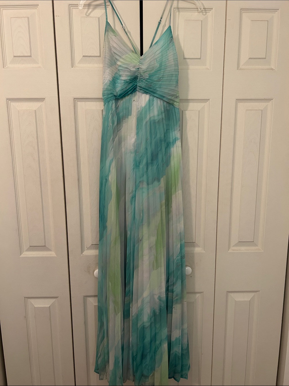 Express Pleated Maxi Dress